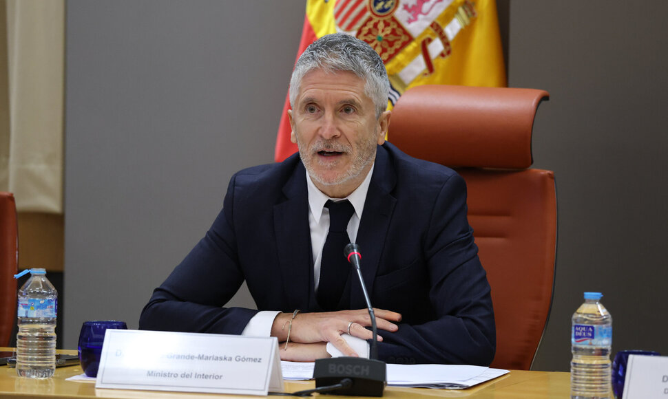 Fernando Grande-Marlaska / Alejandro Mart&Atilde;&shy;Nez V&Atilde;&copy;Lez / ZUMAPRESS.com