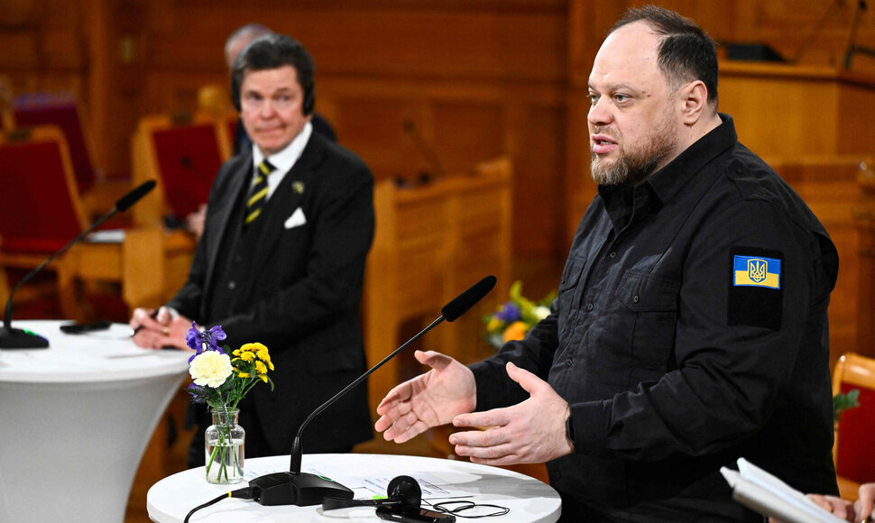 Ruslanas Stefančukas / HENRIK MONTGOMERY / AFP
