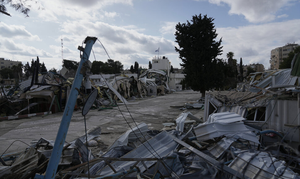 UNRWA pastato griovimas /  / AP