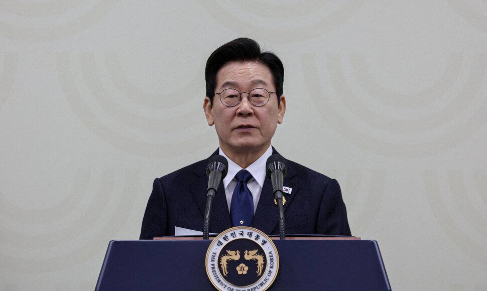 Lee Jae-myungas / Tyrone Siu / REUTERS