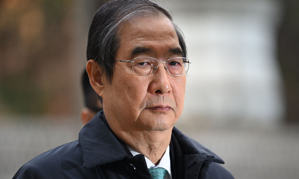 Han Duck-soo / JUNG YEON-JE / AFP