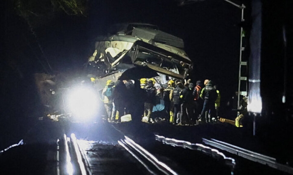 Avarija Barselonoje / JOSEP LAGO / AFP