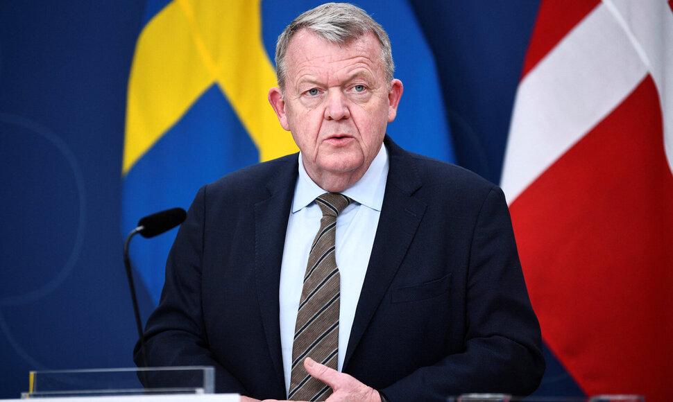 Larsas Lokke Rasmussenas / Lars Schr&ouml;der/TT / via REUTERS