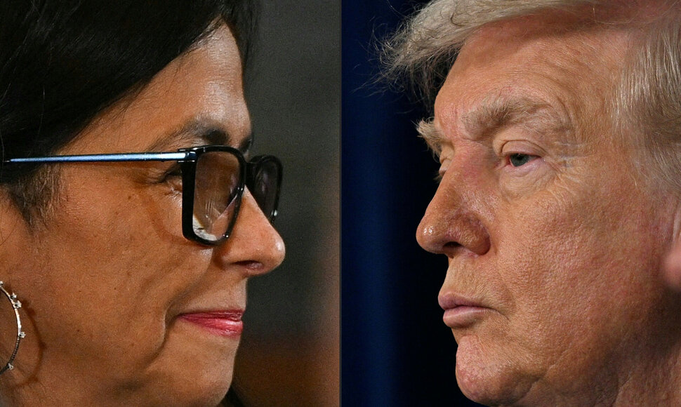Delcy Rodriguez / FEDERICO PARRA JIM WATSON / AFP