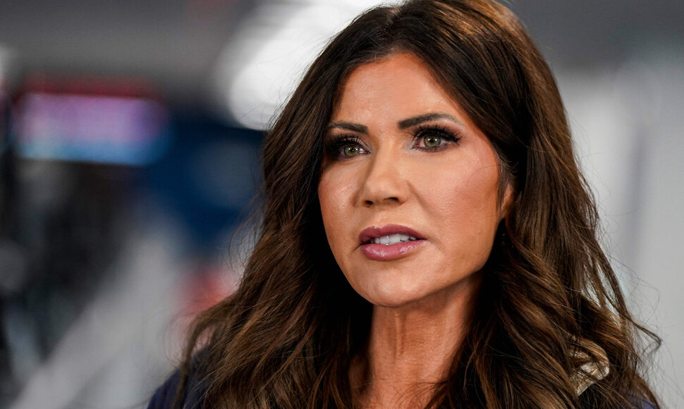 Kristi Noem / AL DRAGO / Getty Images via AFP