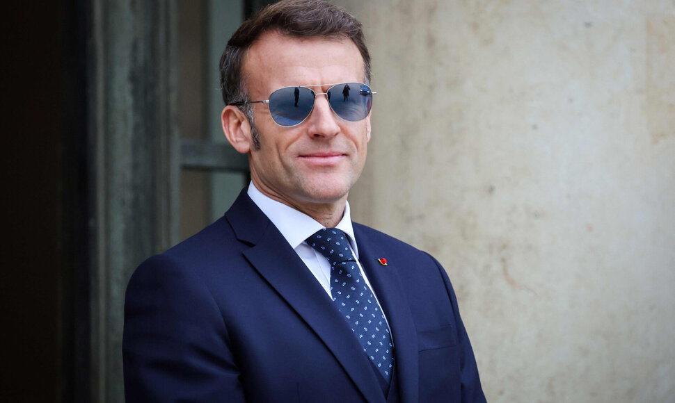 Emmanuelis Macronas / LUDOVIC MARIN / AFP