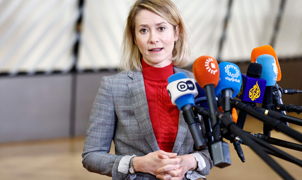 Kaja Kallas / SIMON WOHLFAHRT / AFP