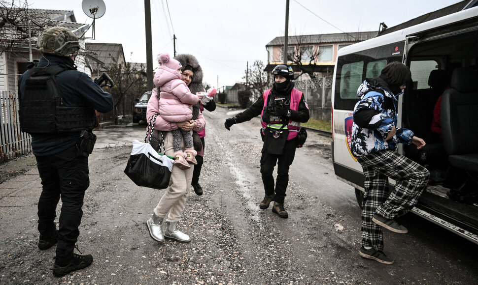 Evakuacija Ukrainoje / Dmytro Smolienko/Ukrinfor/SIPA / Dmytro Smolienko/Ukrinfor/SIPA