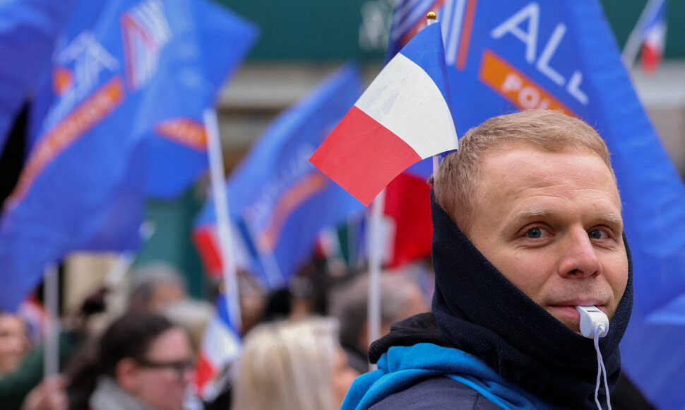 Protestai Prancūzijoje / ALAIN JOCARD / AFP