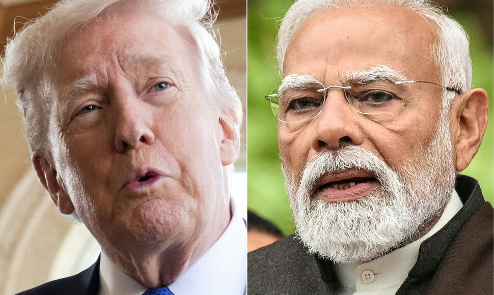 Donaldas Trumpas / SAUL LOEB SAJJAD HUSSAIN / AFP
