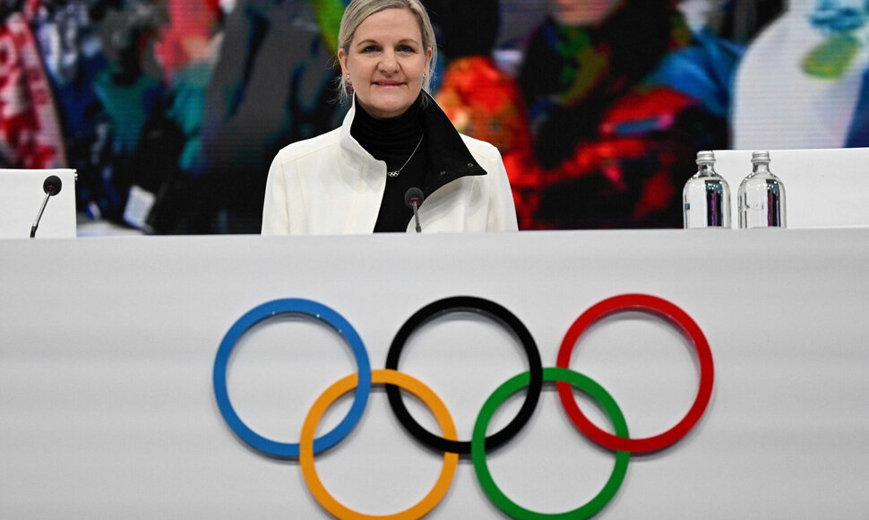 Kirsty Coventry / DANIEL MUNOZ / AFP