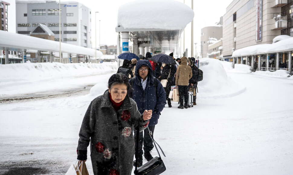 Pusnys Japonijoje / PHILIP FONG / AFP