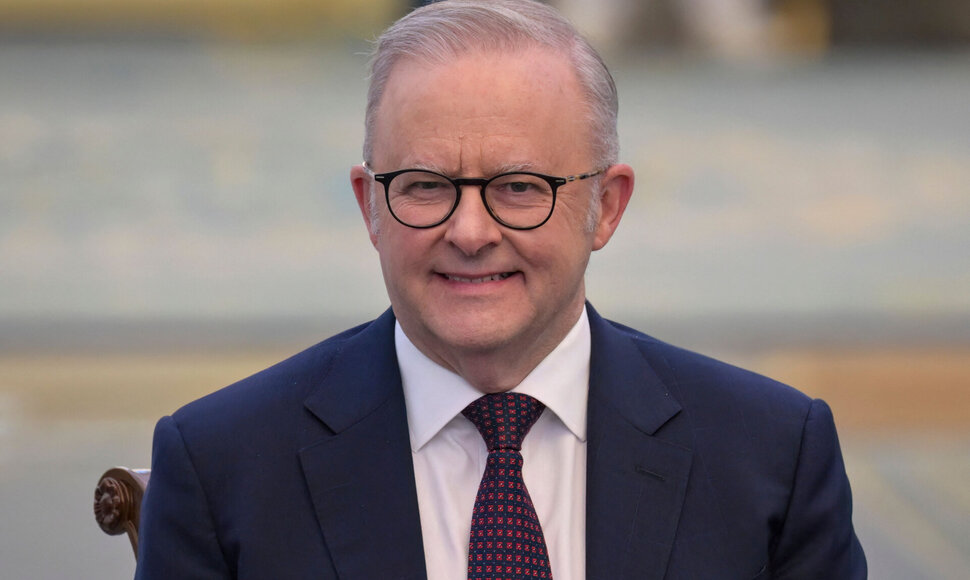 Anthony Albanese'is / BAY ISMOYO / AFP
