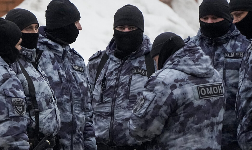 Policininkai Rusijoje /  / AP