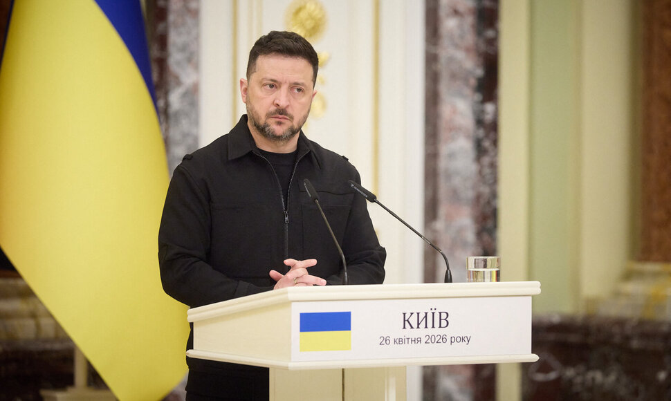 Volodymyras Zelenskis / HANDOUT / AFP