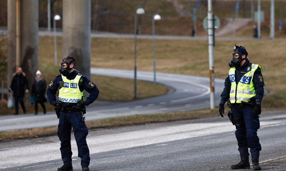 Švedijos policija / FREDRIK PERSSON / AFP