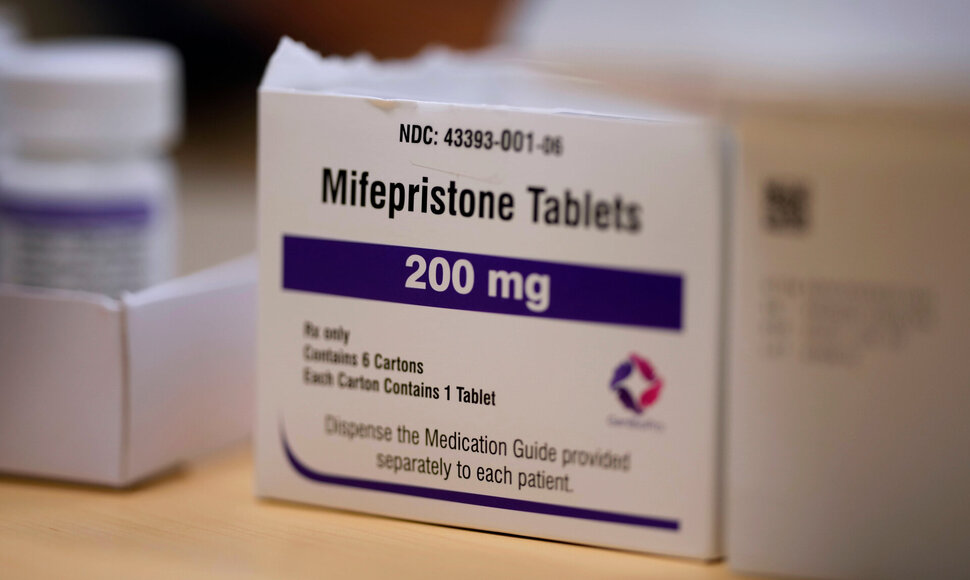 Mifepristonas /  / AP