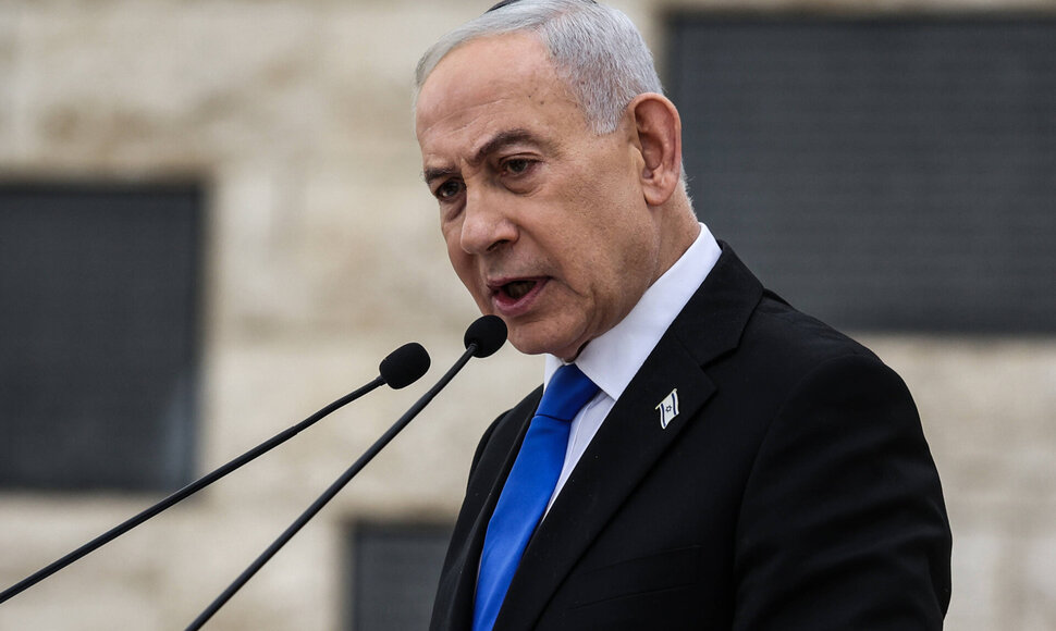 Benjaminas Netanyahu / ILIA YEFIMOVICH/POOL/SIPA / ILIA YEFIMOVICH/POOL/SIPA