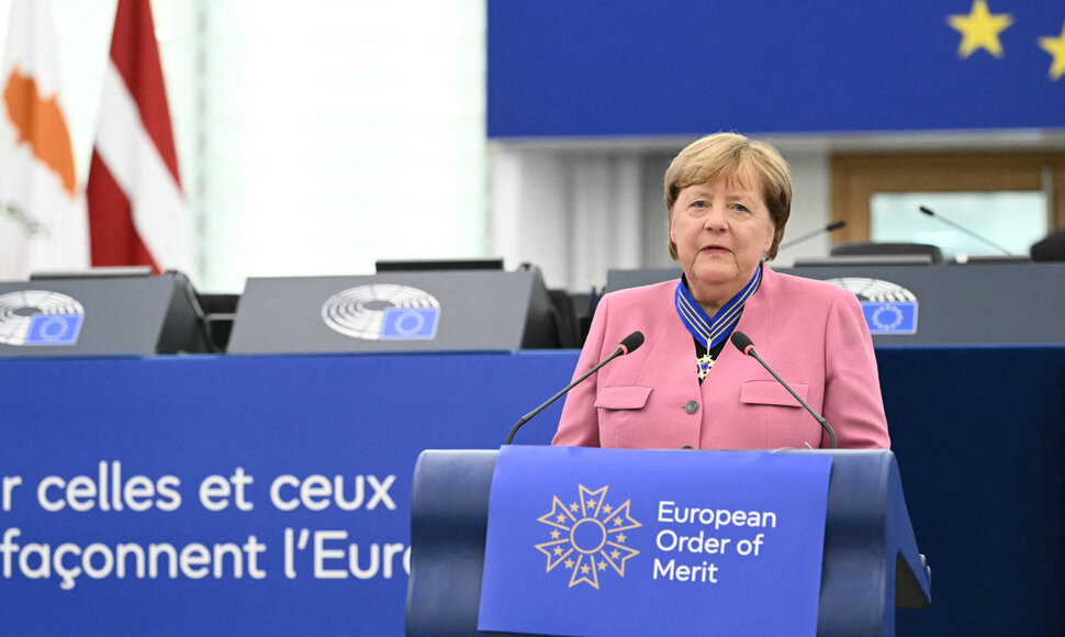 Angela Merkel / SEBASTIEN BOZON / AFP