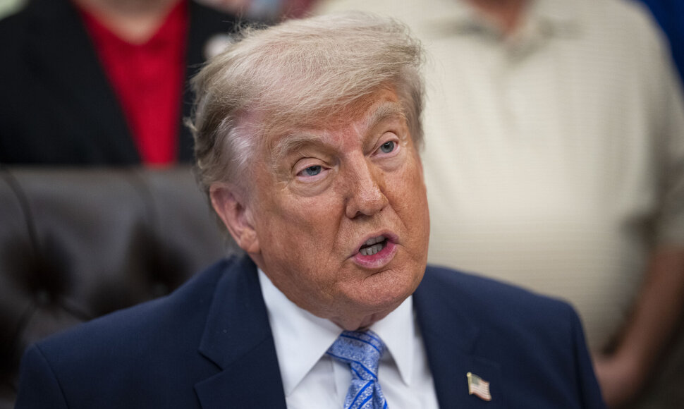 Donaldas Trumpas / Al Drago - Pool via CNP / picture alliance / Consolidated News Photos