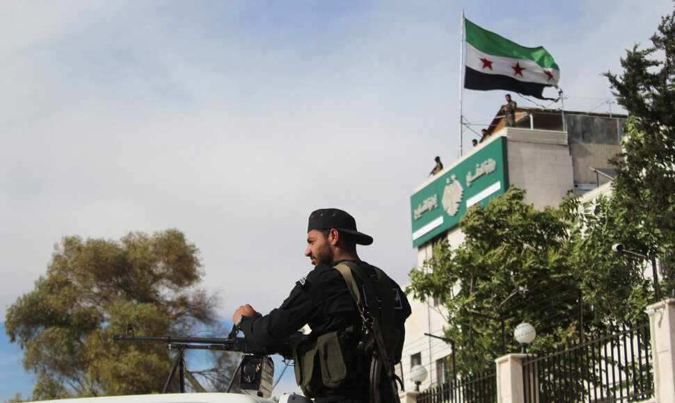 Sirijos policijos pareigūnas / Firas Makdesi / REUTERS