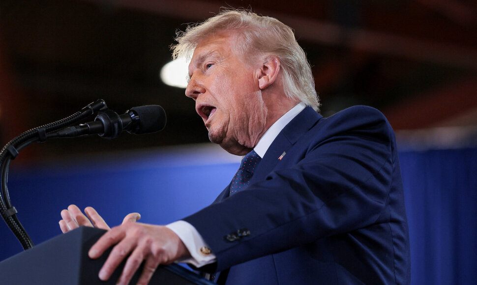 Donaldas Trumpas / Kylie Cooper / REUTERS
