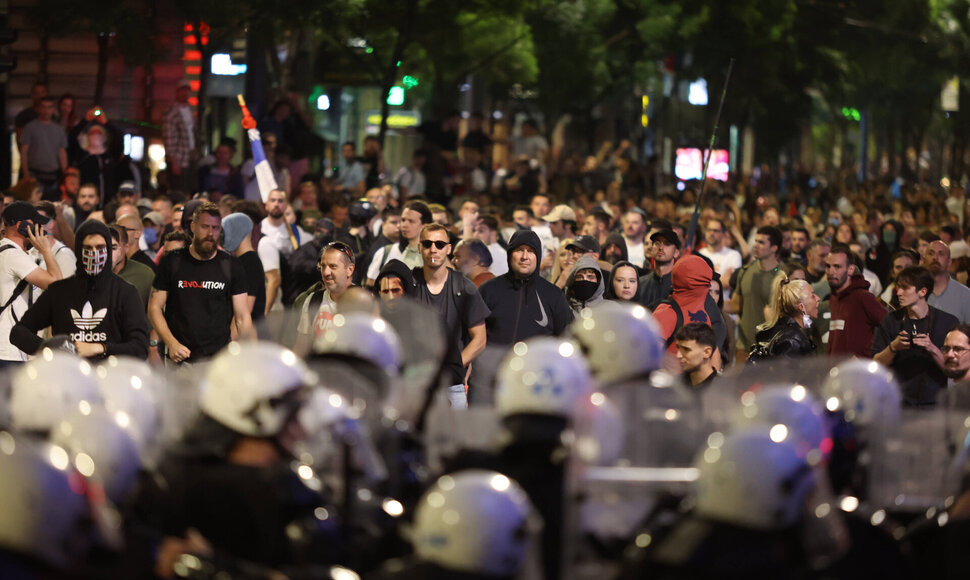 Protestai Serbijoje / Spasa DAKIC/SIPA / Spasa DAKIC/SIPA