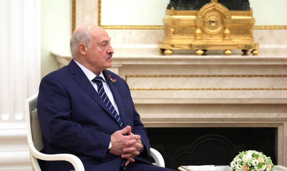 Aliaksandras Lukašenka / Kremlin Pool/Russian Government / ZUMAPRESS.com