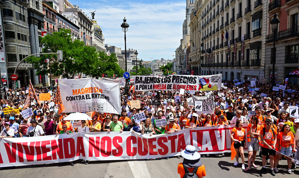 Protestas Madride / Richard Zubelzu / ZUMAPRESS.com