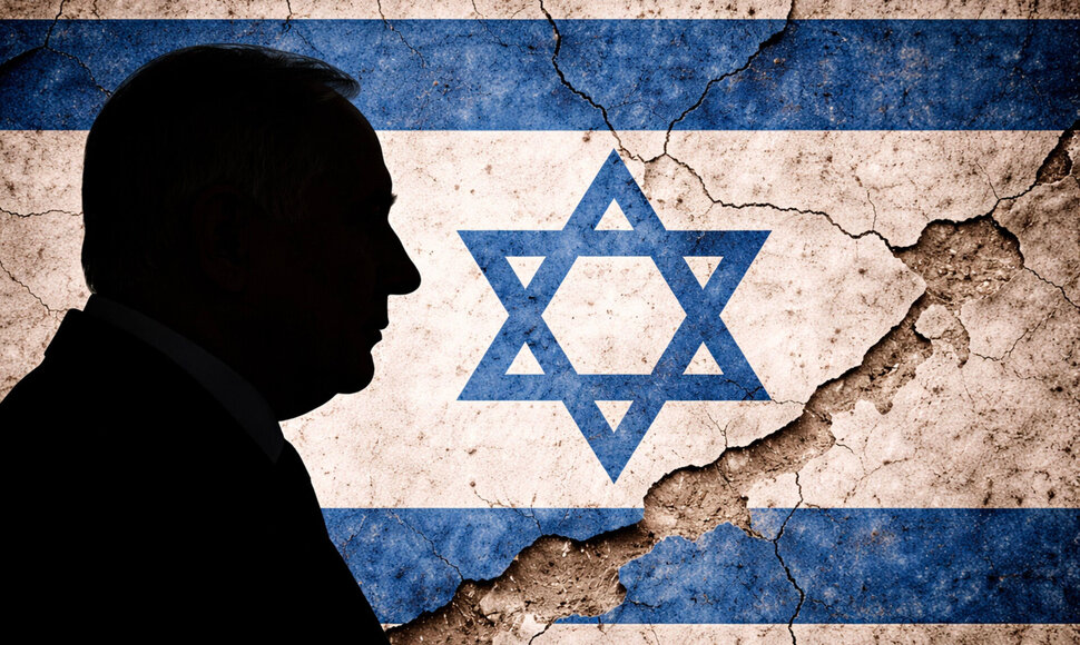 Benjamino Netanyahu siluetas / Michele Ursi / Alamy