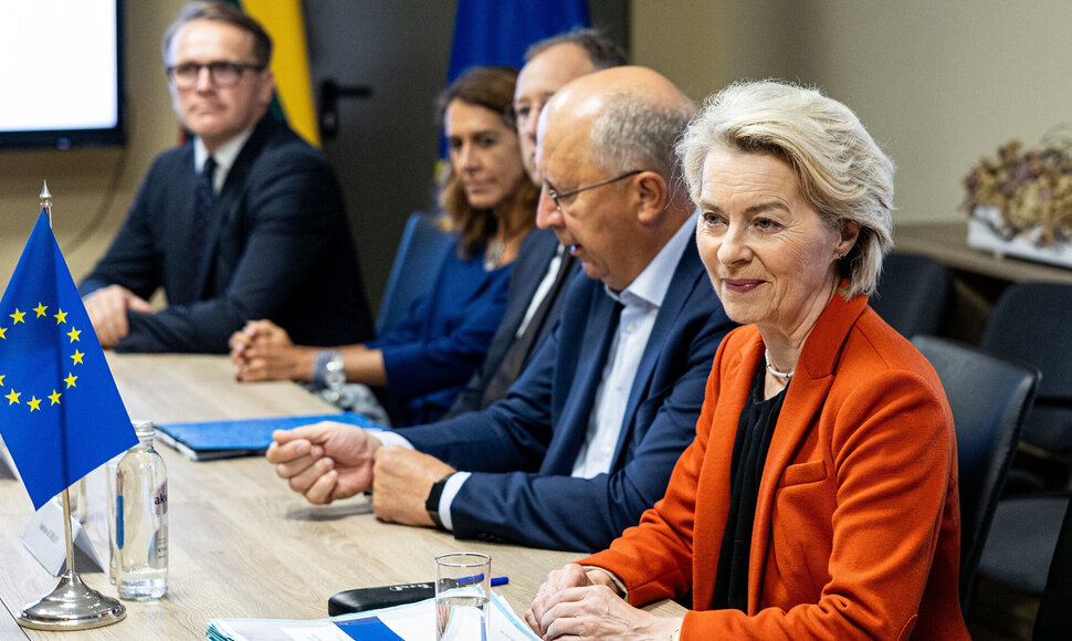Ursula von der Leyen Lietuvoje / Paulius Peleckis / BNS nuotr.