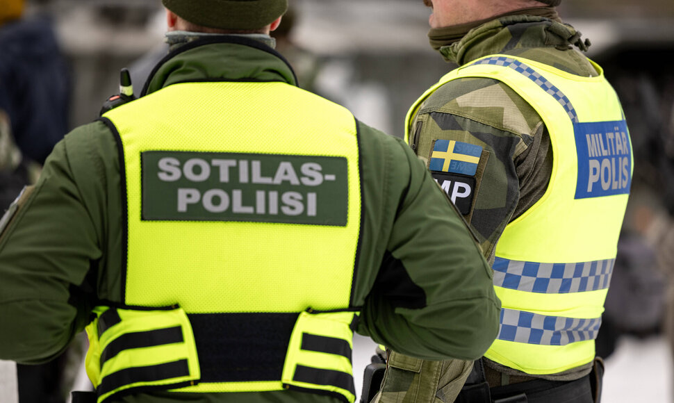 Švedijos karo policija / Jarno Vuorinen/SIPA / Jarno Vuorinen/SIPA