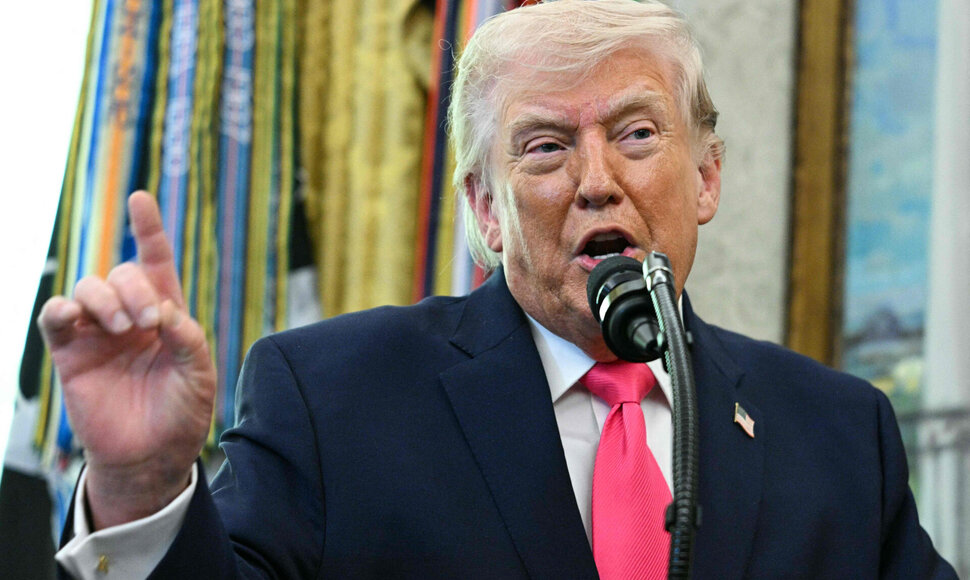 Donaldas Trumpas / JIM WATSON / AFP