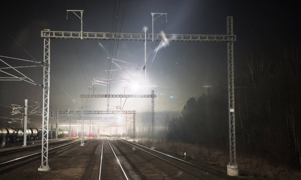 Vilniaus&ndash;Klaipėdos geležinkelio elektrifikavimas / &bdquo;Lietuvos geležinkeliai&ldquo; nuotr.