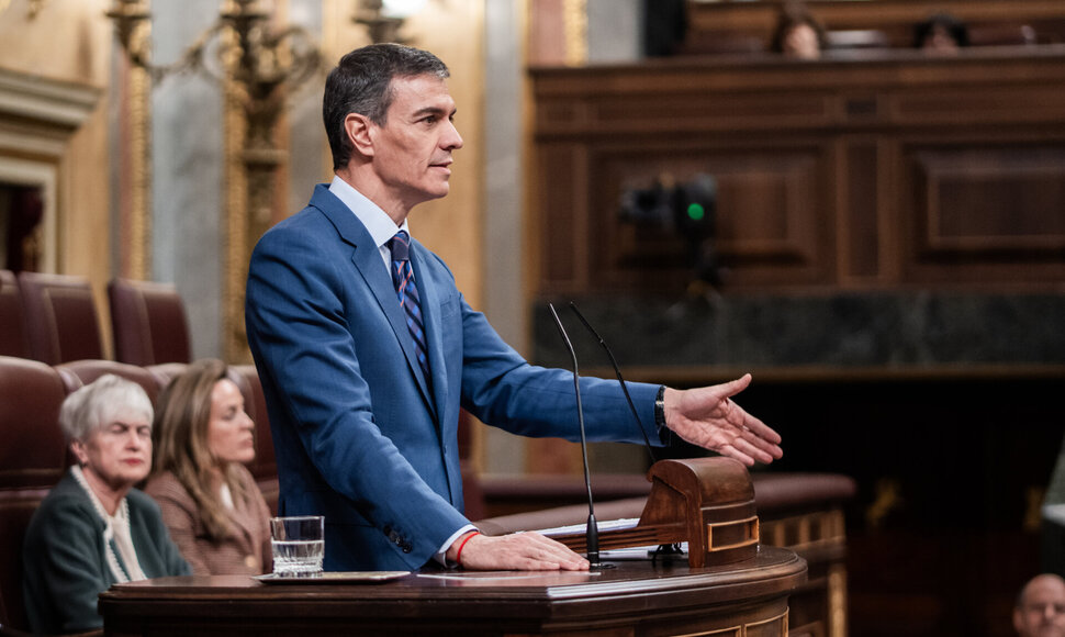 Pedro Sanchezas parlamente / CéSar Vallejo RodrÃGuez / ZUMAPRESS.com