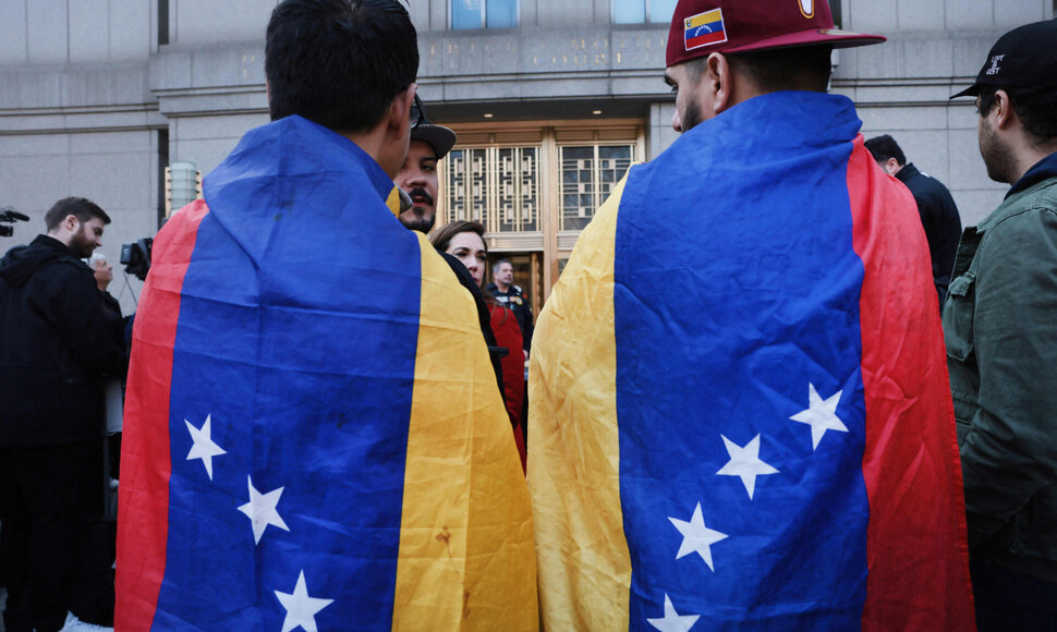 Protestuotojai / SPENCER PLATT / Getty Images via AFP