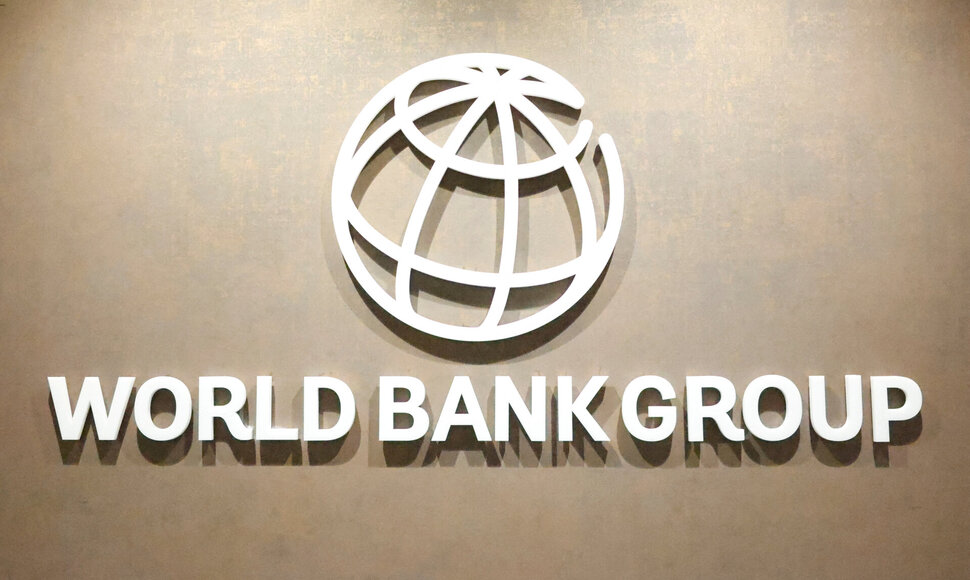 Pasaulio banko logotipas / Akhtar Soomro / REUTERS