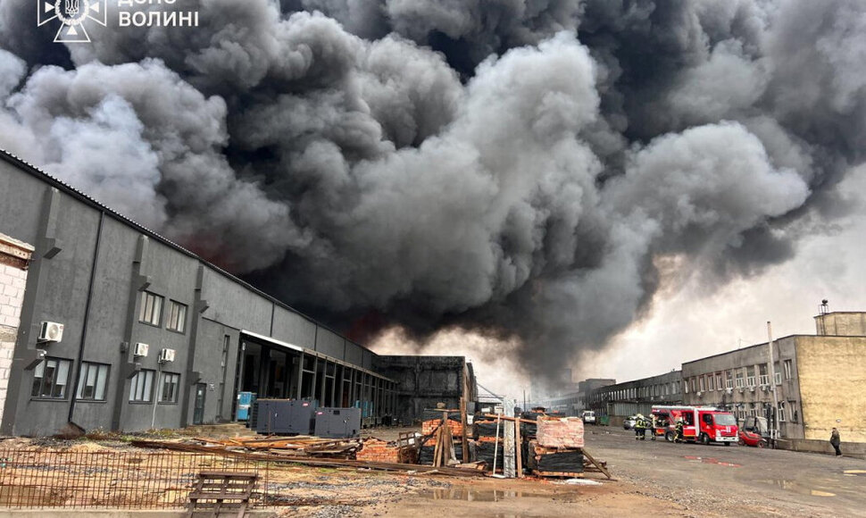 STATE EMERGENCY SERVICE OF UKRAI / via REUTERS