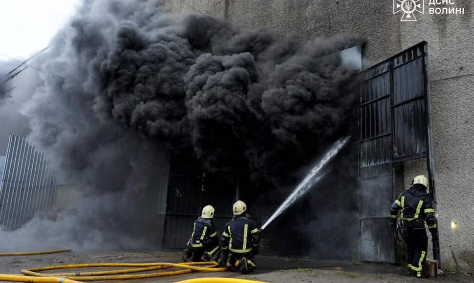STATE EMERGENCY SERVICE OF UKRAI / via REUTERS
