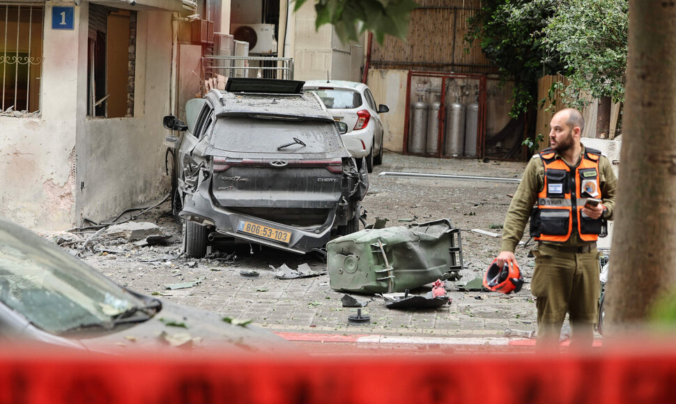 Smūgio Izraelyje padariniai / JACK GUEZ / AFP