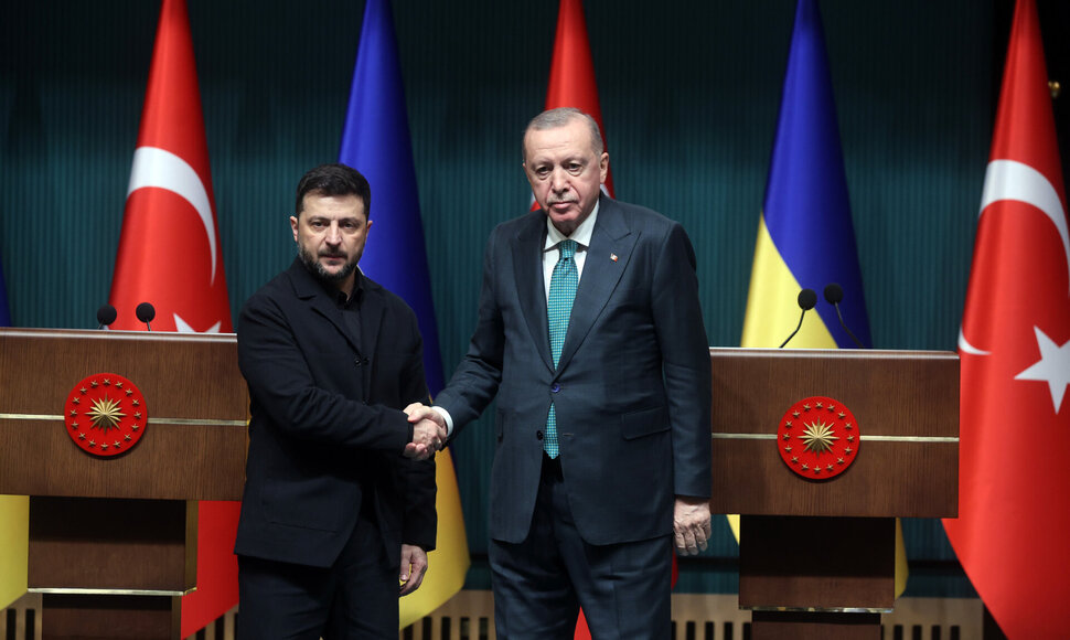 V. Zelenskio ir R. T. Erdogano susitikimas lapkritį / Mustafa Kaya / ZUMAPRESS.com