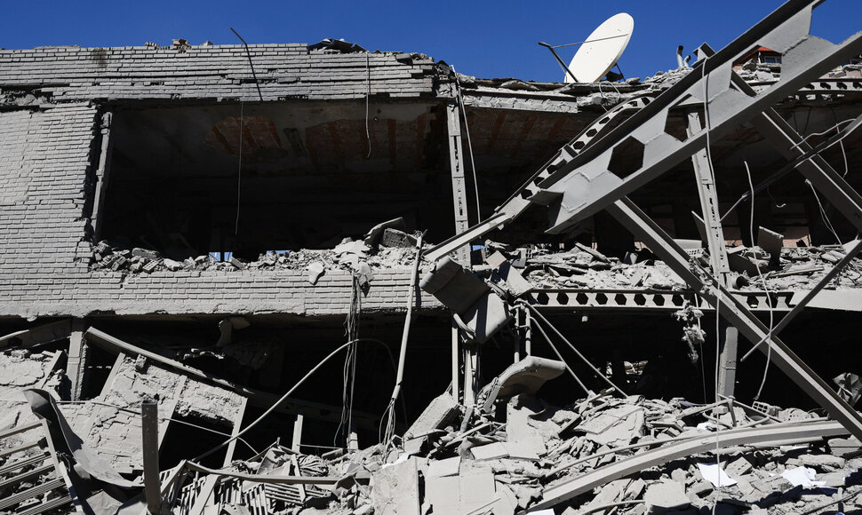 Smūgio Irane pasekmės / Majid-Asgaripour / via REUTERS
