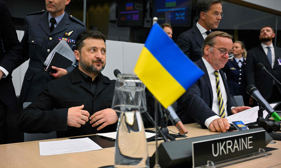 V. Zelenskis / JOHN THYS / AFP