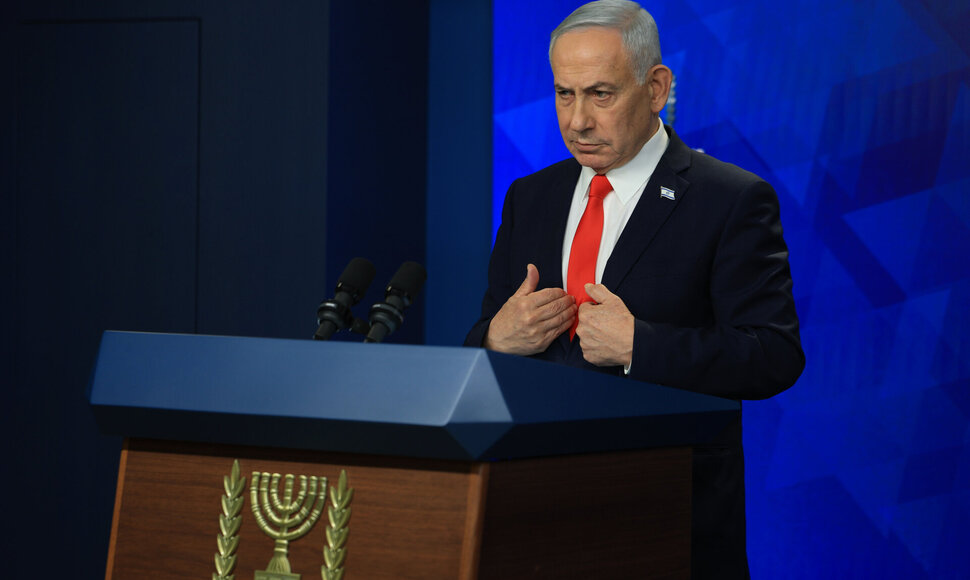 B. Netanyahu / RONEN ZVULUN/POOL/SIPA / RONEN ZVULUN/POOL/SIPA