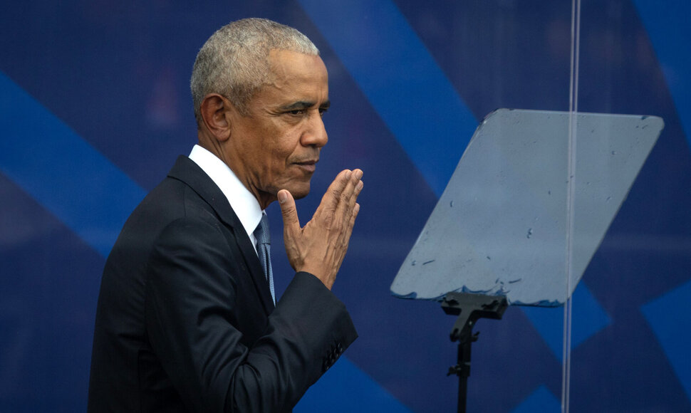 Barrackas Obama / SCOTT OLSON / Getty Images via AFP