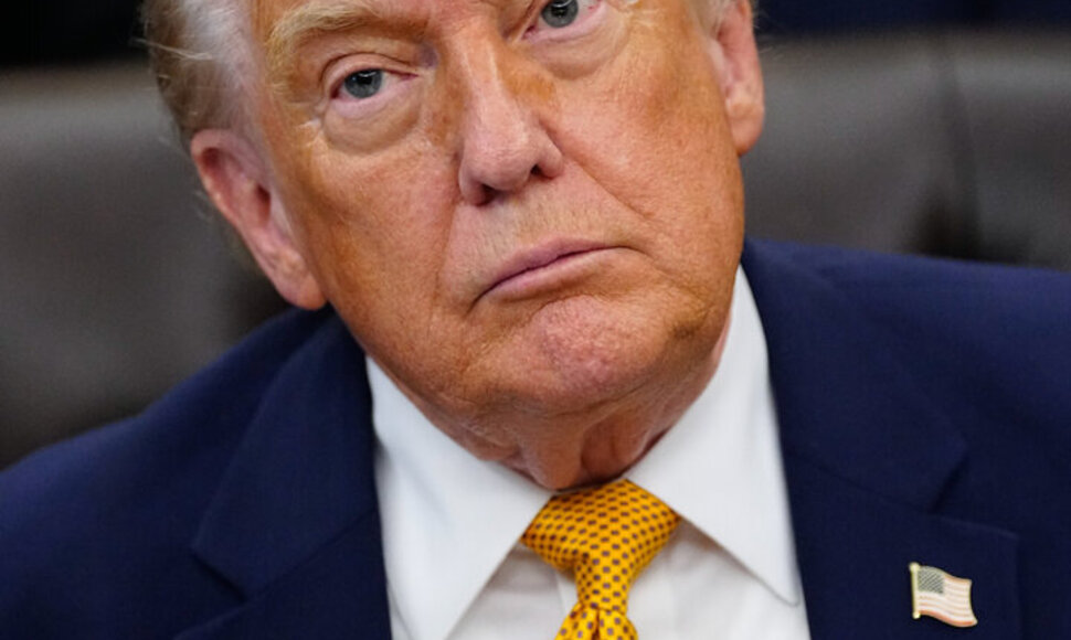 Donaldas Trumpas / Bonnie Cash - Pool via CNP / picture alliance / Consolidated News Photos