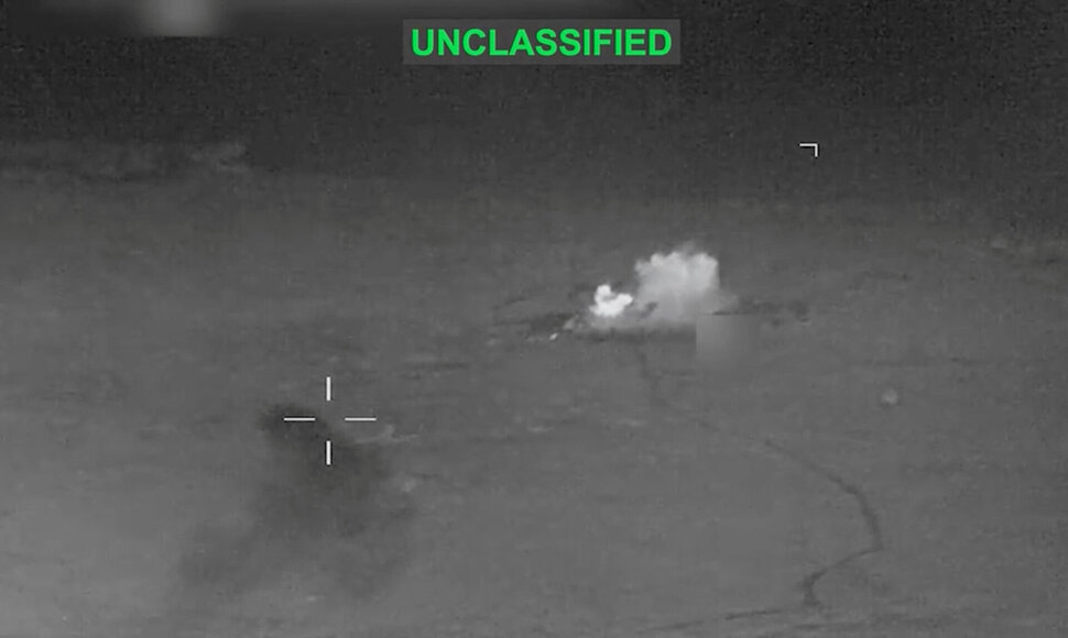 U.S. Central Command / via REUTERS