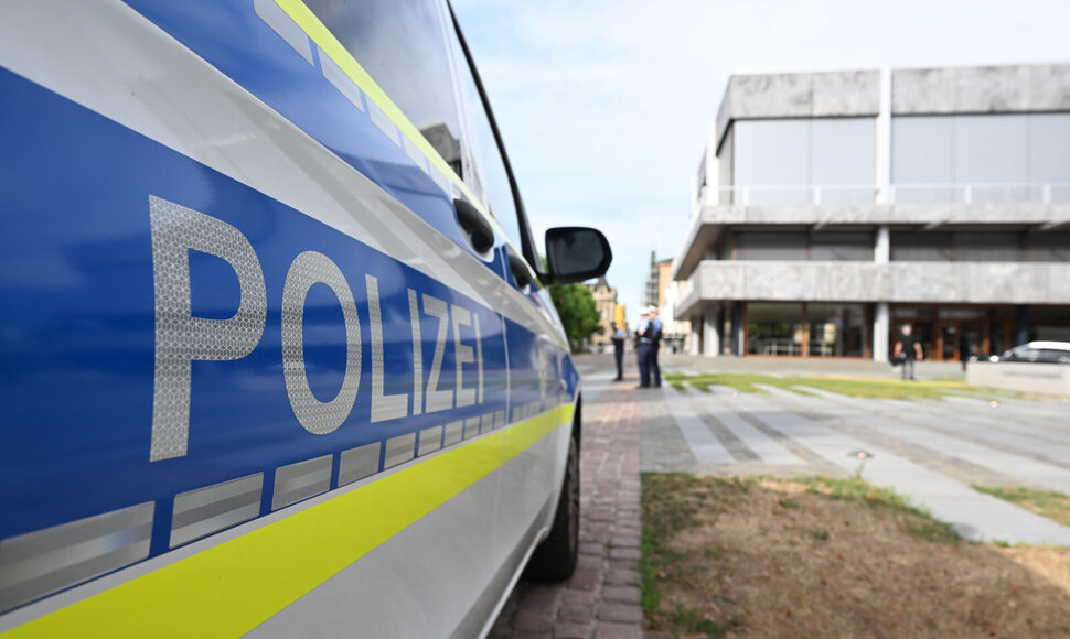Policijos automobilis Bavarijoje / Uli Deck / dpa/picture-alliance