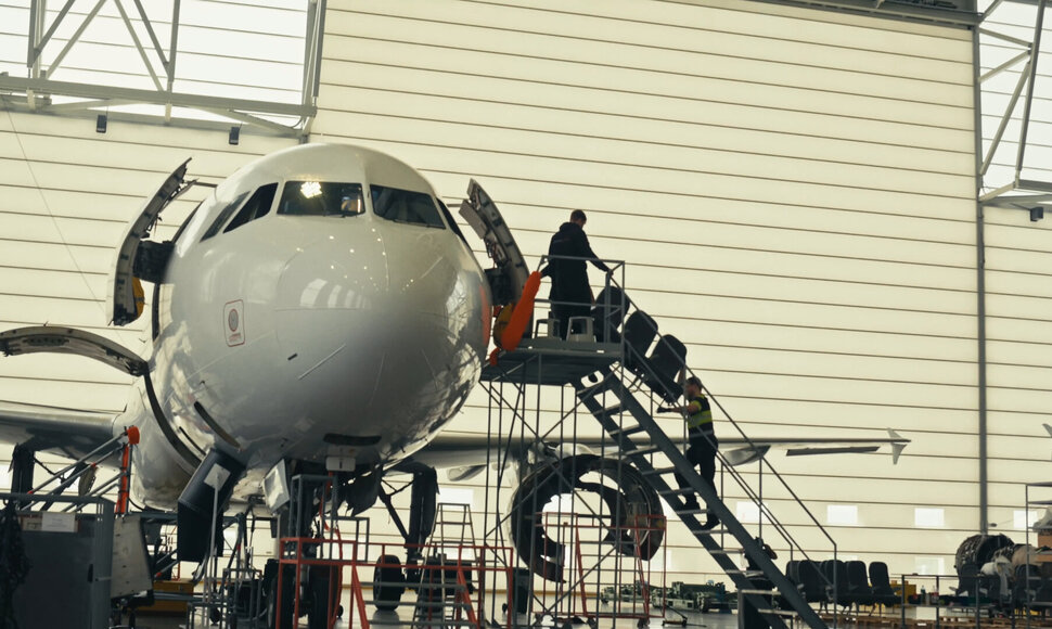 Angaras Šiaulių oro uoste / „GetJet Group“ nuotr.