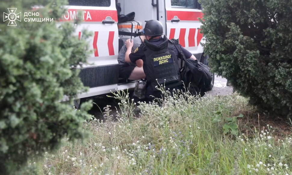 STATE OF EMERGENCY SERVICE OF UK / via REUTERS
